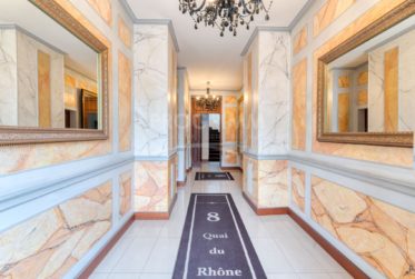 Quai du Rhône. Bureaux haut standing avec fibre, parkings et balcons. Parkings disponibles.